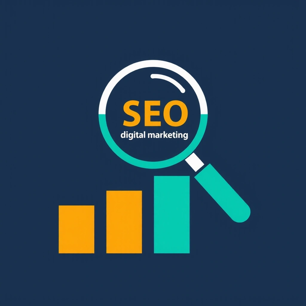 Ikona pro SEO a digitální marketing